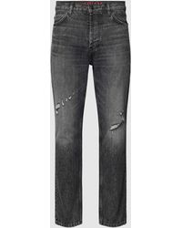 HUGO - Straight Leg Jeans im Destroyed-Look Modell ' 634' - Lyst