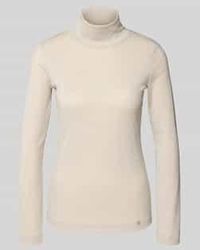 Marc Cain - Shirt Met Lange Mouwen En Opstaande Kraag - Lyst