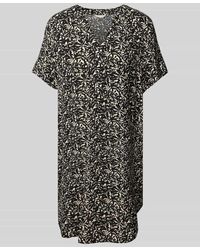 Tom Tailor - Oversized Minikleid aus reiner Viskose - Lyst
