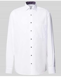 Eterna - Comfort Fit Business-Hemd mit Kentkragen - Lyst