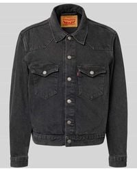 Levi's - Relaxed Fit Jeansjacke mit Brusttaschen - Lyst