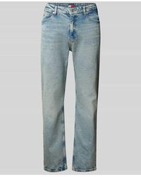 Tommy Hilfiger - Slim Fit Jeans Aus Baumwoll-Mix Mit Logo-Stitching Modell 'Ryan' - Lyst