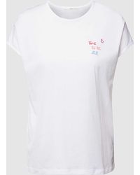 Lanius - T-shirt Met Ronde Hals - Lyst