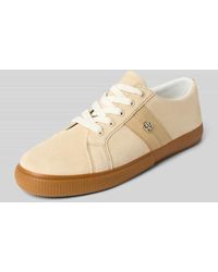 Ralph Lauren - Sneaker aus Leder mit Label-Applikation Modell 'JANSON II' - Lyst