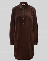 0039 Italy - Corduroy Mini-Jurk Met Borstzakken, Model 'Marisa' - Lyst