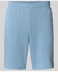 PUMA - Sweatshorts Met Elastische Band - Lyst