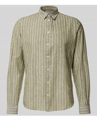 Casual Friday - Regular Fit Freizeithemd Aus Baumwoll-Leinen-Mix Modell 'André' - Lyst