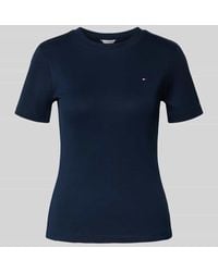 Tommy Hilfiger - Slim Fit T-Shirt aus reiner Baumwolle - Lyst