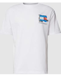Tommy Hilfiger - T-Shirt mit Label-Motiv-Print Modell 'TOMMY NY GRAFFITI' - Lyst