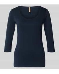 Soya Concept - T-Shirt Met 3/4-Mouw Model 'Pylle' - Lyst