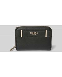 Guess - Portemonnaie Mit Label-Applikation Modell 'Anadela' - Lyst