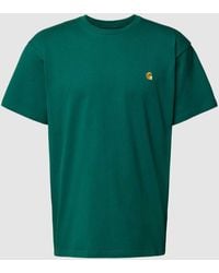 Carhartt - T-Shirt mit Label-Stitching Modell 'CHASE' - Lyst