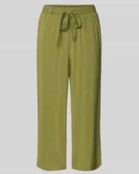 Soya Concept - Culotte Van Viscose Met Strikceintuur - Lyst