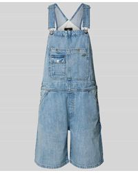 G-Star - Loose Fit Latzhose mit Eingrifftaschen - Lyst