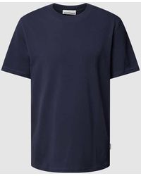 ARMEDANGELS - T-Shirt in unifarbenem Design Modell 'MAARKOS' - Lyst