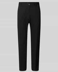 SELECTED - Slim Fit Pantalon Met Knoop- En Ritssluiting - Lyst
