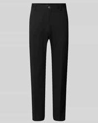 SELECTED - Slim Fit Pantalon Met Knoop- En Ritssluiting - Lyst