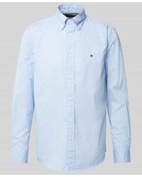 Tommy Hilfiger - Regular Fit Hemd aus reiner Baumwolle - Lyst