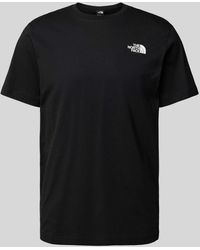 The North Face - T-Shirt mit Label-Print Modell 'REDBOX' - Lyst