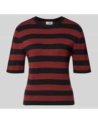 Guido Maria Kretschmer - Gebreid Shirt Van Viscosemix Met Ronde Hals - Lyst
