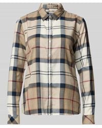 Barbour - Regular Fit Hemdbluse aus reiner Baumwolle Modell 'BREDON' - Lyst