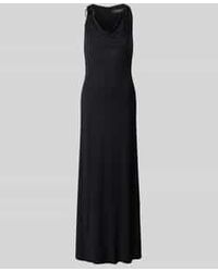 Ralph Lauren - Avondjurk Met Cascadehals - Lyst