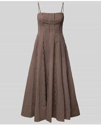 STAUD - Midikleid mit Spaghettiträgern Modell 'WYLIE' - Lyst
