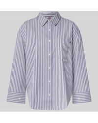 Tommy Hilfiger - Regular Fit Hemdbluse aus reiner Baumwolle - Lyst