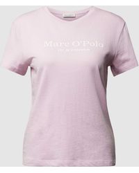 Marc O' Polo - T-Shirt mit Label-Print - Lyst