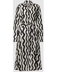 White Label - Midikleid Mit Allover-Muster - Lyst