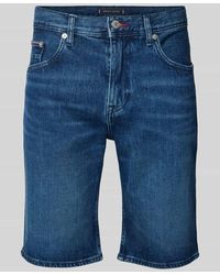 Tommy Hilfiger - Regular Fit Jeansshorts im 5-Pocket-Design Modell 'BROOKLYN' - Lyst