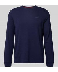 HUGO - Regular Fit Langarmshirt aus Baumwoll-Mix Modell 'AUSTIN' - Lyst