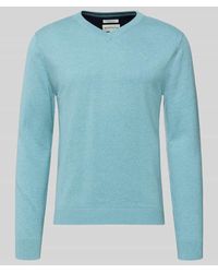 Tom Tailor - Regular Fit Pullover aus reiner Baumwolle - Lyst