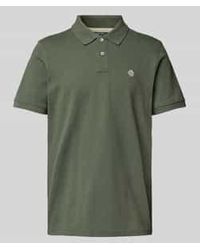 Mcneal - Regular Fit Poloshirt Met Knoopsluiting En Labelstitching - Lyst