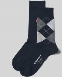 Burlington - Socken mit Label-Detail im 2er-Pack - Lyst