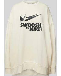 Nike - Oversized Sweatshirt mit Label-Print - Lyst