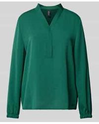 Marc Cain - Regular Fit Blouse Met V-Hals - Lyst