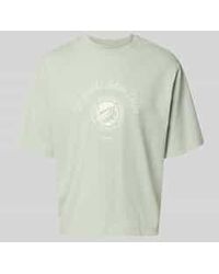 SELECTED - Relaxed Fit T-Shirt Van Puur Katoen Model 'Boxynorman Graphic' - Lyst