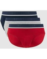 Schiesser - Set Van Drie Slips - Lyst