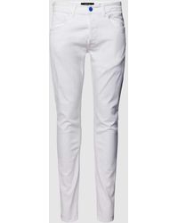 Replay - Slim Fit Jeans mit Knopfverschluss Modell 'WILLBI' - Lyst