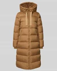 Marc O' Polo - Regular Fit Lange Donsjas Met Capuchon - Lyst