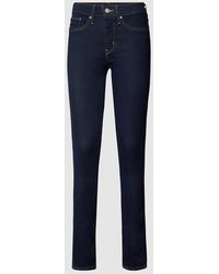 Levi's® 300 - Shaping Straight Fit Jeans mit Stretch-Anteil Modell '314TM' - Lyst