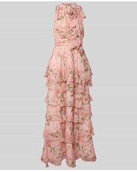 Neo Noir - Maxikleid mit Schleifen-Detail Modell 'MARLI' - Lyst