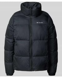 Columbia - Steppjacke mit Stehkragen und Reißverschluss Modell 'PuffectTM' - Lyst
