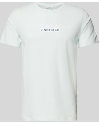 Lindbergh - T-shirt Met Labelprint - Lyst
