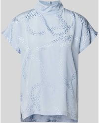 HUGO - Bluse aus Viskose mit Allover-Muster Modell 'Caneli' - Lyst