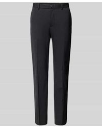 SELECTED - Slim Fit Anzughose mit Bügelfalten Modell 'DELON' - Lyst
