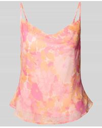 Vero Moda - Regular Fit Trägertop mit Allover-Muster Modell 'SMILLA' - Lyst