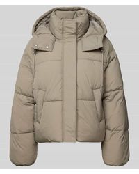 ONLY - Boxy Fit Steppjacke mit Kapuze Modell 'HOPE' - Lyst