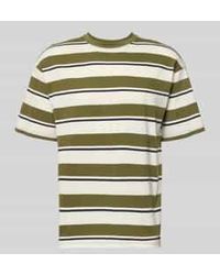 Blend - T-Shirt Met Streepmotief Model 'Kyran' - Lyst